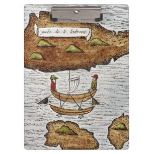 DIE LADRONE INSELN KLEMMBRETT