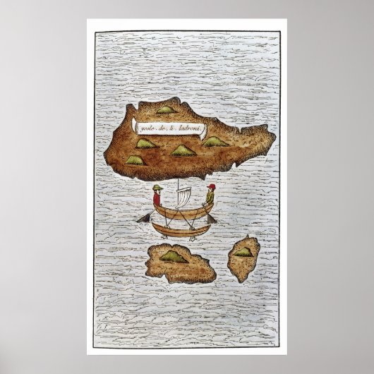 DIE LADRONE-INSELN POSTER (Vorne)