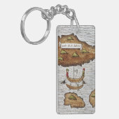 DIE LADRONE INSELN SCHLÜSSELANHÄNGER (Vorderseite links)