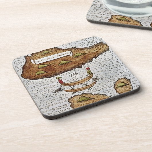 DIE LADRONE INSELN UNTERSETZER (Linke Seite)