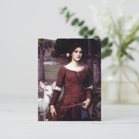 Die Lady Clare Postkarte (Stehend Vorderseite)