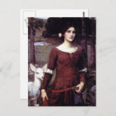 Die Lady Clare Postkarte (Vorne/Hinten)