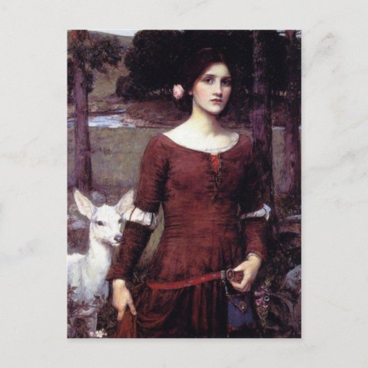 Die Lady Clare Postkarte (Vorderseite)