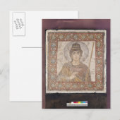 Die Lady der Karthago Postkarte (Vorne/Hinten)