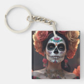 Die Lady der Toten Schlüsselanhänger (Vorderseite)