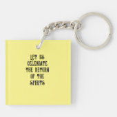 Die Lady der Toten Schlüsselanhänger (Rückseite)