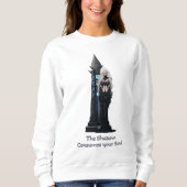 Die Lady des Schattens Sweatshirt (Vorderseite)
