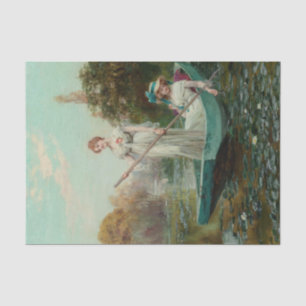 Die Lady des Sees von Henry John King Seidenpapier