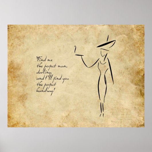 Die Lady im Big Hat #2 Poster (Vorne)