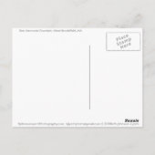 Die Lady in der Fountain West Brookfield Post Card Postkarte (Rückseite)