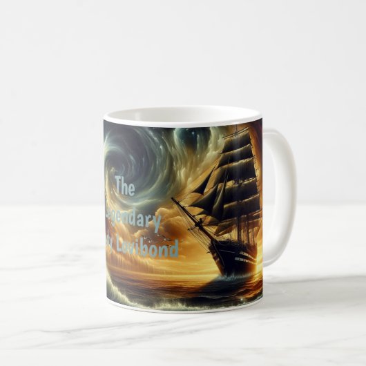 Die Lady Lovibond: Eine Reise durch kosmische Gewä Kaffeetasse (VorderseiteRechts)