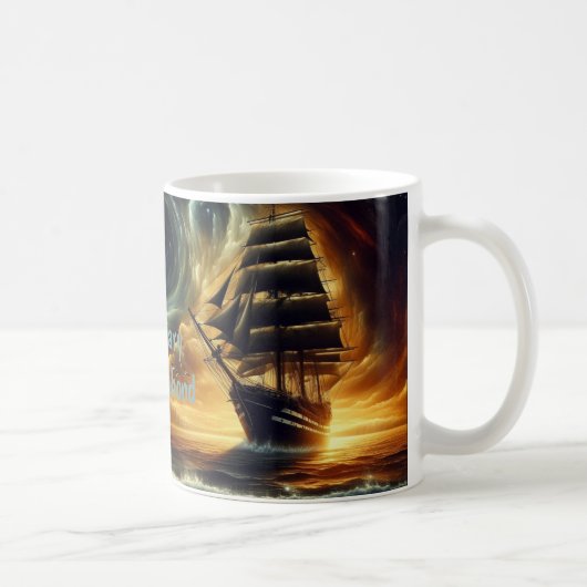 Die Lady Lovibond: Eine Reise durch kosmische Gewä Kaffeetasse (Rechts)