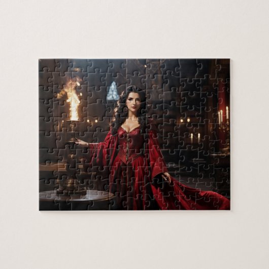 Die Lady of Magick Puzzle (Horizontal)