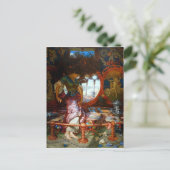 Die Lady of Shalott von William Hunt aus der Zeit Postkarte (Stehend Vorderseite)