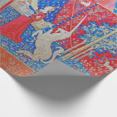 Die Lady und das Unicorn / A Mon Seul Desir Geschenkpapier (Ecke)