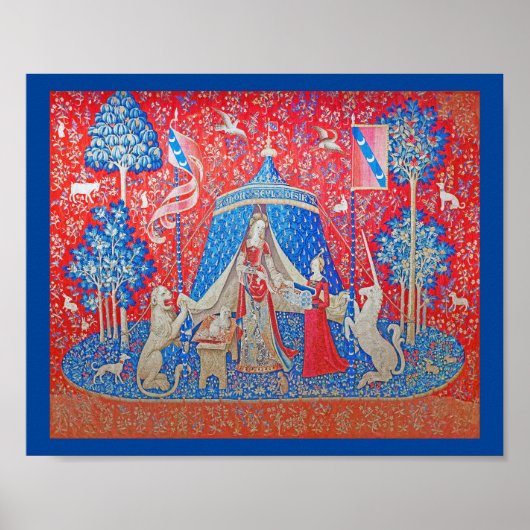 Die Lady und das Unicorn / A Mon Seul Desir Poster (Vorne)