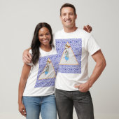 die Lady und der Vogel T-Shirt (Unisex)