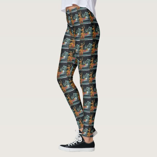 DIE LADY UND DIE ELEFANTEN Leggings (Links)