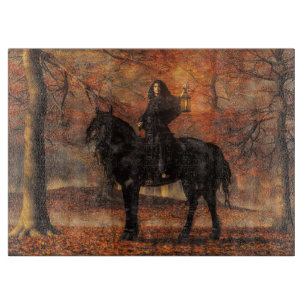 Die Lady von Halloween Schneidebrett