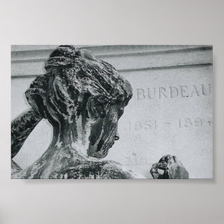 DIE LADY VON PERE LA-CHAISE POSTER