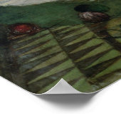 Die Lady von Shallot von John Waterhouse Poster (Ecke)