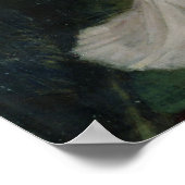 Die Lady von Shallot von John Waterhouse Poster (Ecke)