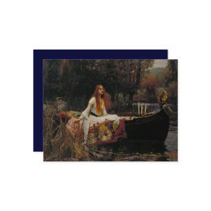 Die Lady von Shalott: Eine keltische Geisterstory Postkarte