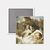 Die Lage Magnet (Vorderseite/Rückseite)