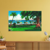 Die Lage vor dem Hotel St. Catherine Leinwanddruck (Insitu (Wohnzimmer))