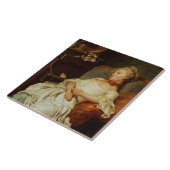 Die Lagerschwelle, 1759 (Öl auf Leinwand) Fliese (Seite)