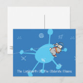 DIE LAGOMORTH DER OBDURATEN MOONS POSTKARTE (Vorne/Hinten)