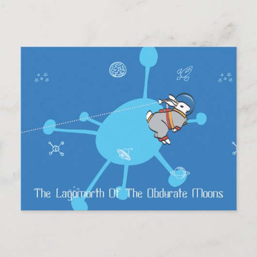 DIE LAGOMORTH DER OBDURATEN MOONS POSTKARTE (Vorderseite)