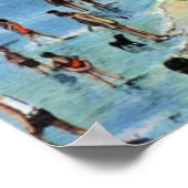 Die Lagune Poster (Ecke)