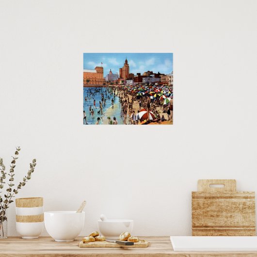 Die Lagune Poster (Küche)