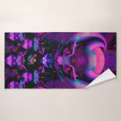 Die Lair der New Bat Girls Goth Halloween Badehandtuch (Badehandtuch)