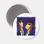 Die Lama-Brüder Magnet (Vorderseite/Rückseite)