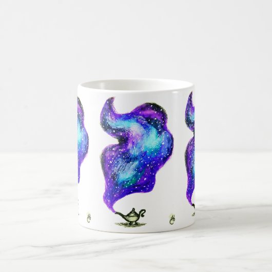 Die Lampe des Genies Kaffeetasse (Mittel)
