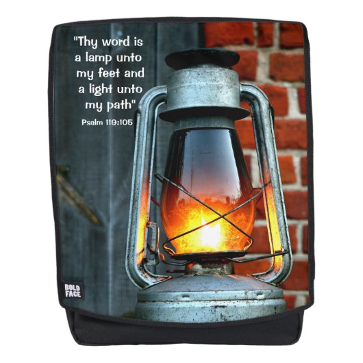 Die Lampe Rucksack (Vorderseite)