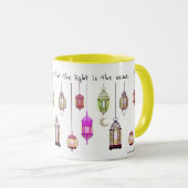 Die Lampen-Rumi-Tasse Tasse (VorderseiteRechts)