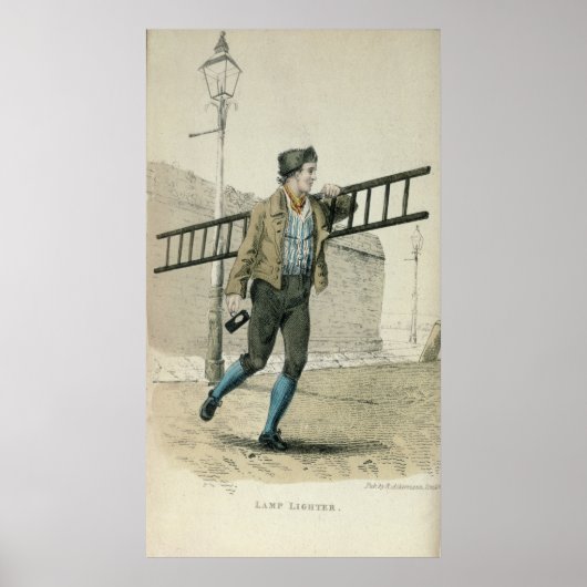 Die Lampenleuchte Poster (Vorne)