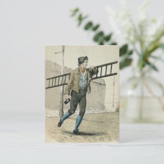 Die Lampenleuchte Postkarte (Stehend Vorderseite)