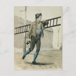 Die Lampenleuchte Postkarte