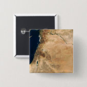 Die Länder Israels entlang der östlichen Küste Button (Vorne & Hinten)