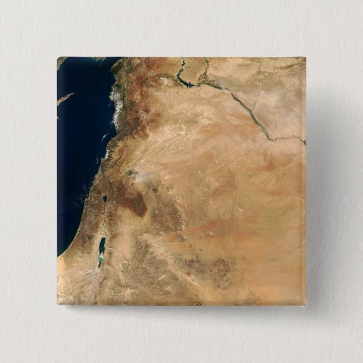 Die Länder Israels entlang der östlichen Küste Button (Vorderseite)