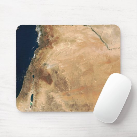 Die Länder Israels entlang der östlichen Küste Mousepad (Mit Mouse)