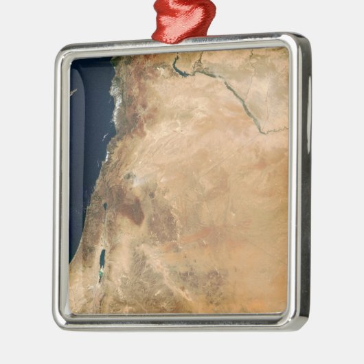 Die Länder Israels entlang der östlichen Küste Ornament Aus Metall (Links)