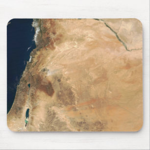 Die Länder von Israel entlang dem Ostufer Mousepad