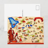 Die Landespostkarte Tschad Postkarte (Vorne/Hinten)