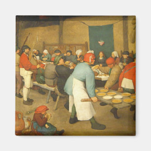 Die ländliche Hochzeit - 1568 Magnet