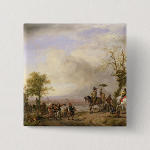 Die ländliche Hochzeit Button